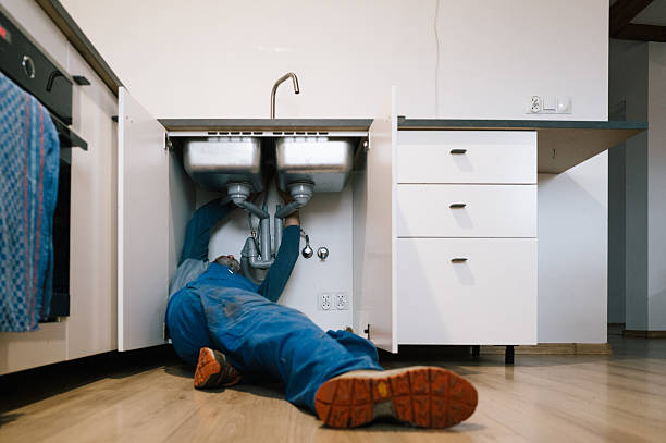 Professional Drain Cleaning technician working in Sangerfield, NY